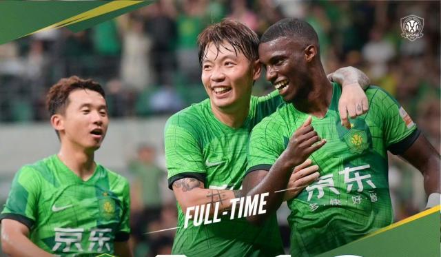 国安队史1000场新援发力取胜 5万人打造魔鬼主场